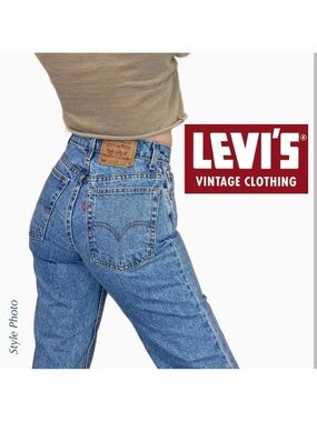 2005 LEVI’S 550 Relaxed Fit High-Rise Tapered Y2K Jeans (14S ~ 31W)
